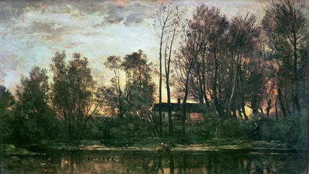 Sunset, Bas-Meudon (Hauts-de-Seine), 1869